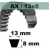 COURROIE TRAPEZOIDALE CRANTEE AX32