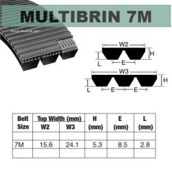 7M710x2 Brins PU